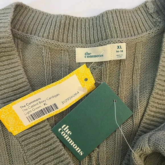 Cable Boxy Cardigan - Picture 4 of 4